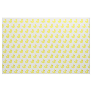 Rubber Ducky Pattern Fabric Stof