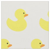 Rubber Ducky Pattern Fabric Stof (Close Up)