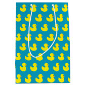 Rubber Ducky Pattern Gift Bag Medium Cadeauzakje (Voorkant)