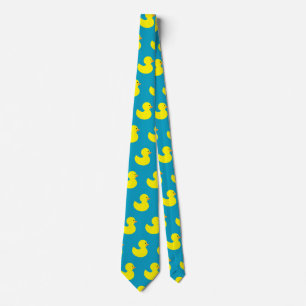 Rubber Ducky Pattern Novelty Stropdas