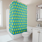 Rubber Ducky Pattern Shower Curtain Douchegordijn (In situ)