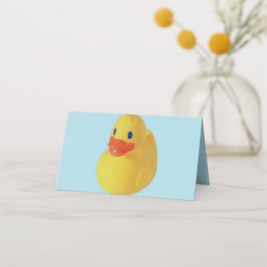 Rubber Ducky Plaatskaartje (Voorkant)