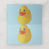 Rubber Ducky Plaatskaartje (Binnenkant ongevouwen)
