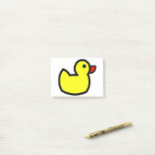 Rubber Ducky Post-it® Notes (Op bureau)