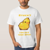 Rubber Ducky Programming Shirt - Waarde (Voorkant)