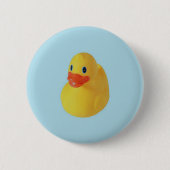Rubber Ducky Ronde Button 5,7 Cm (Voorkant)
