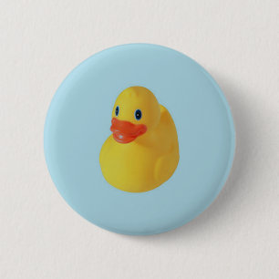 Rubber Ducky Ronde Button 5,7 Cm