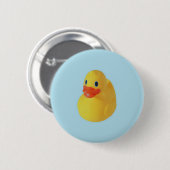 Rubber Ducky Ronde Button 5,7 Cm (Voorkant /achterkant)