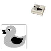 Rubber Ducky Rubberstempel (Gestempeld)