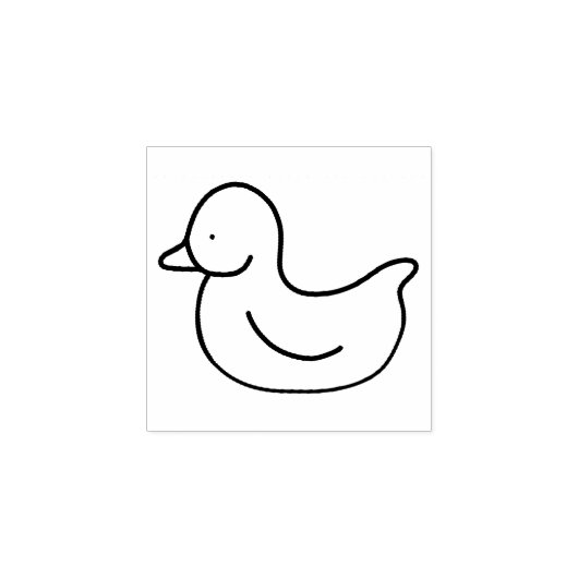 Rubber Ducky Rubberstempel (Afrduk)