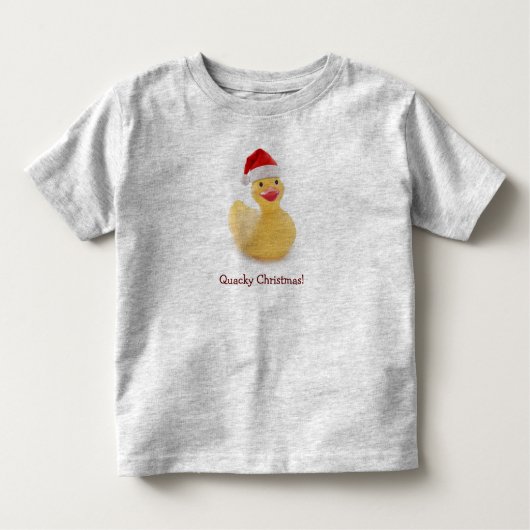 Rubber Ducky Santa Shirt (Voorkant)