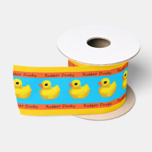 Rubber Ducky Satijnen Lint
