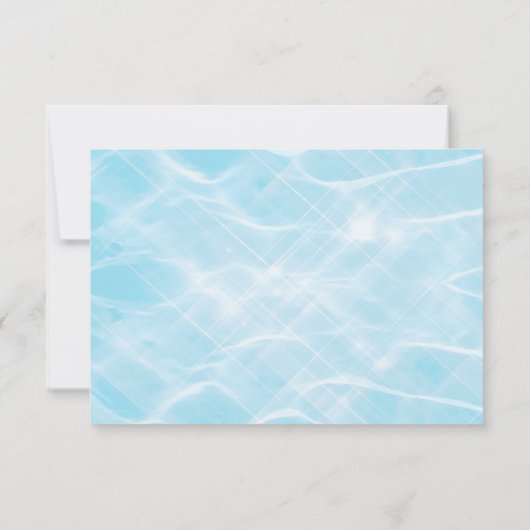 Rubber Ducky Splish Baby shower Bedankkaart (Achterkant)