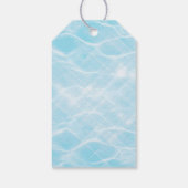 Rubber Ducky Splish Splash Baby shower Bedankt Cadeaulabel (Achterkant)