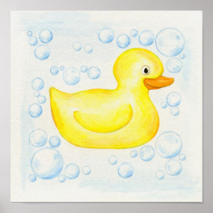 Rubber Ducky Squalc Poster