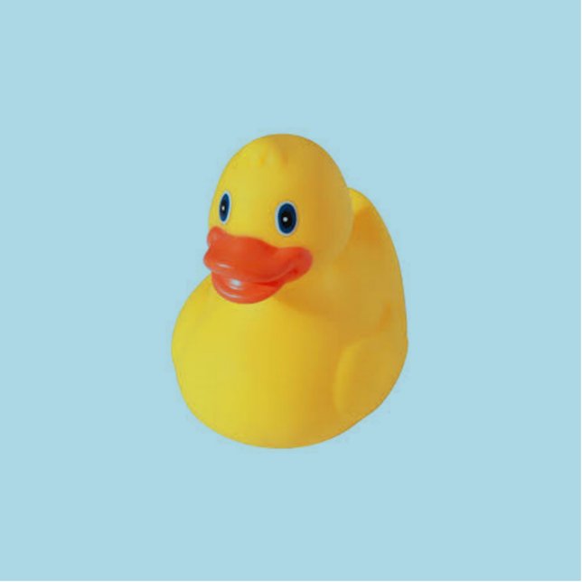 Rubber Ducky Staand Fotobeeldje (Voorkant)