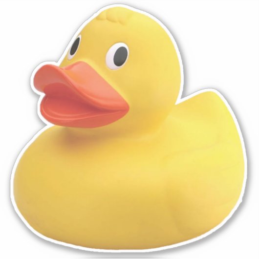 Rubber Ducky Sticker (Voorkant)