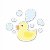 Rubber Ducky Sticker (Voorkant)