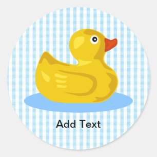 Rubber Ducky Sticker Sjabloon