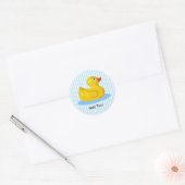 Rubber Ducky Sticker Sjabloon (Envelop)