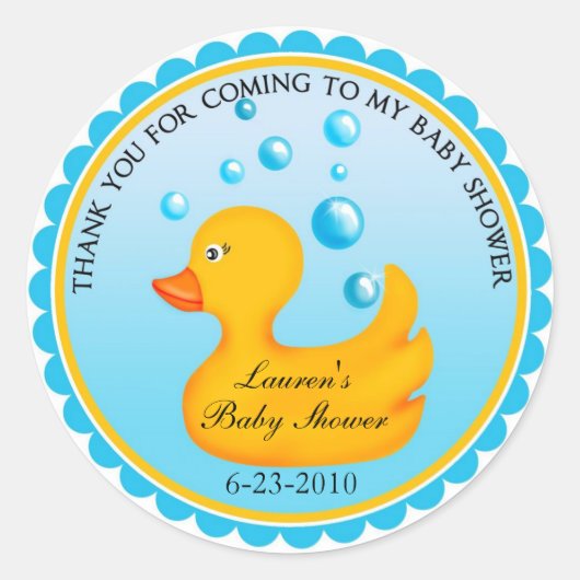 Rubber Ducky Stickers (Voorkant)