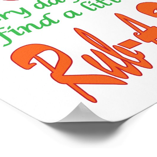 Rubber Ducky Subway Art Poster (Hoek)