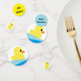 "Rubber Ducky" Tafel Confetti