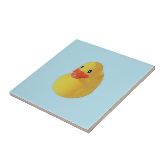 Rubber Ducky Tegeltje (Zijkant)