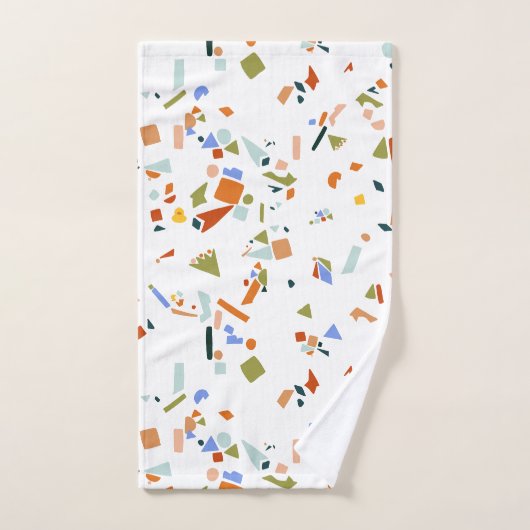 Rubber Ducky Terrazzo patroon Bad Handdoek (Handdoek)