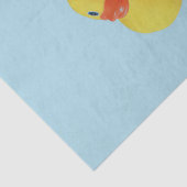 Rubber Ducky Tissuepapier (Detail)
