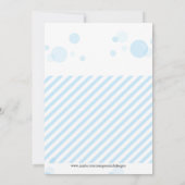 Rubber Ducky Truck Birthday Invitation Kaart (Achterkant)