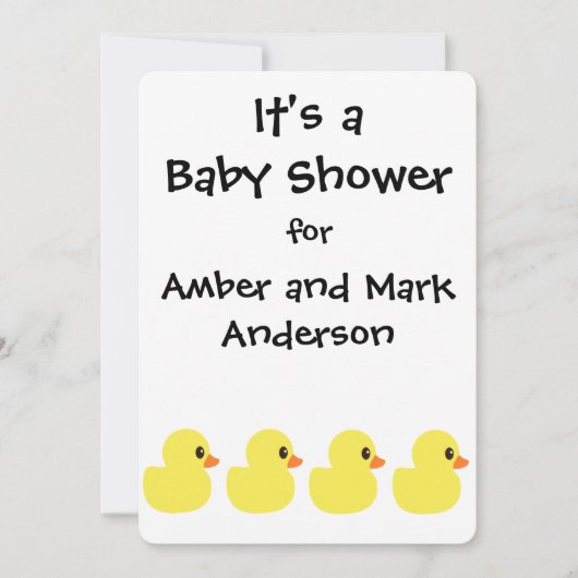 "Rubber Ducky"-uitvindingen Kaart (Voorkant)