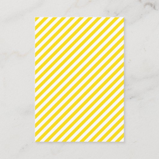 Rubber Ducky Yellow and Blue Diaper Raffle Informatiekaartje (Achterkant)