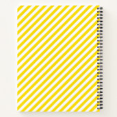 Rubber Ducky Yellow Blue Baby shower Guest Book Notitieboek (Achterkant)