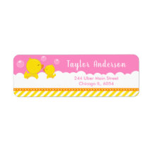 Rubber Ducky Yellow en Roze