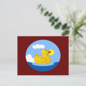 Rubber Ducky's avontuur Briefkaart (Staand voorkant)