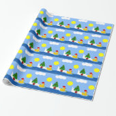 Rubber Ducky's kerstswim Cadeaupapier (Uitgerold)
