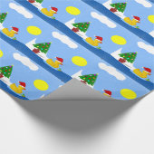 Rubber Ducky's kerstswim Cadeaupapier (Hoek)