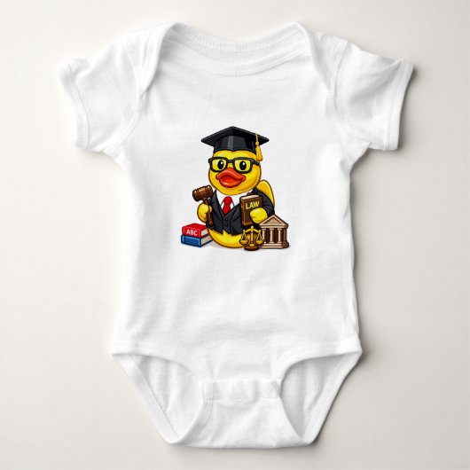 Rubber Eend Advocaat Romper (Voorkant)