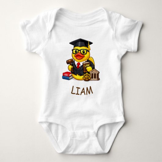Rubber Eend Advocaat Romper (Voorkant)