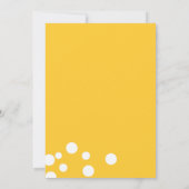 Rubber Eend Aquarel Baby Shower Uitnodiging (Achterkant)