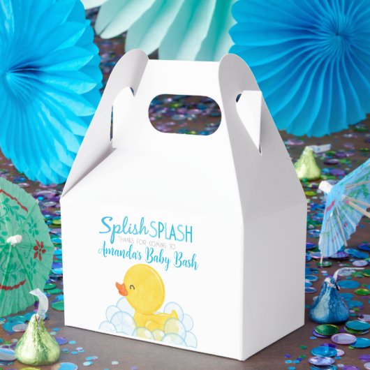 Rubber Eend Baby Shower Favor Dozen Bedankdoosjes (Feest)