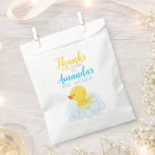 Rubber Eend Baby Shower Favor Zakjes (Geknipt)