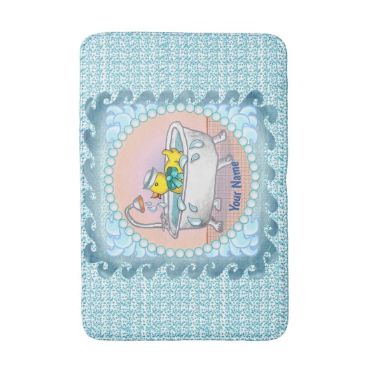 Rubber Eend badmat (Voorkant Verticaal)