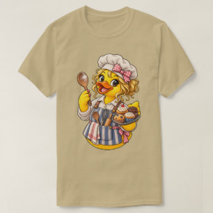 Rubber Eend Bakker Meisje Vintage Editie T-shirt