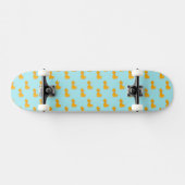Rubber eend behang skateboard (Horizontaal)