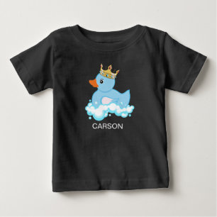 Rubber Eend (Blauw) Levendig Print Persoonlijk