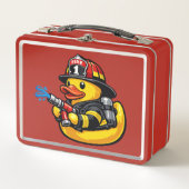 Rubber Eend Brandweerman (Voorkant)