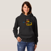 Rubber Eend Brandweerman Hoodie (Voorkant volledig)