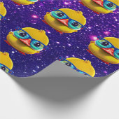 Rubber Eend Cute Charming Thema Geïnspireerd Cadeaupapier (Hoek)
